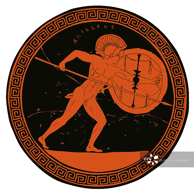 古希腊战士图片素材