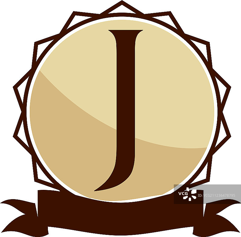 现代Logo字母J解决方案图片素材