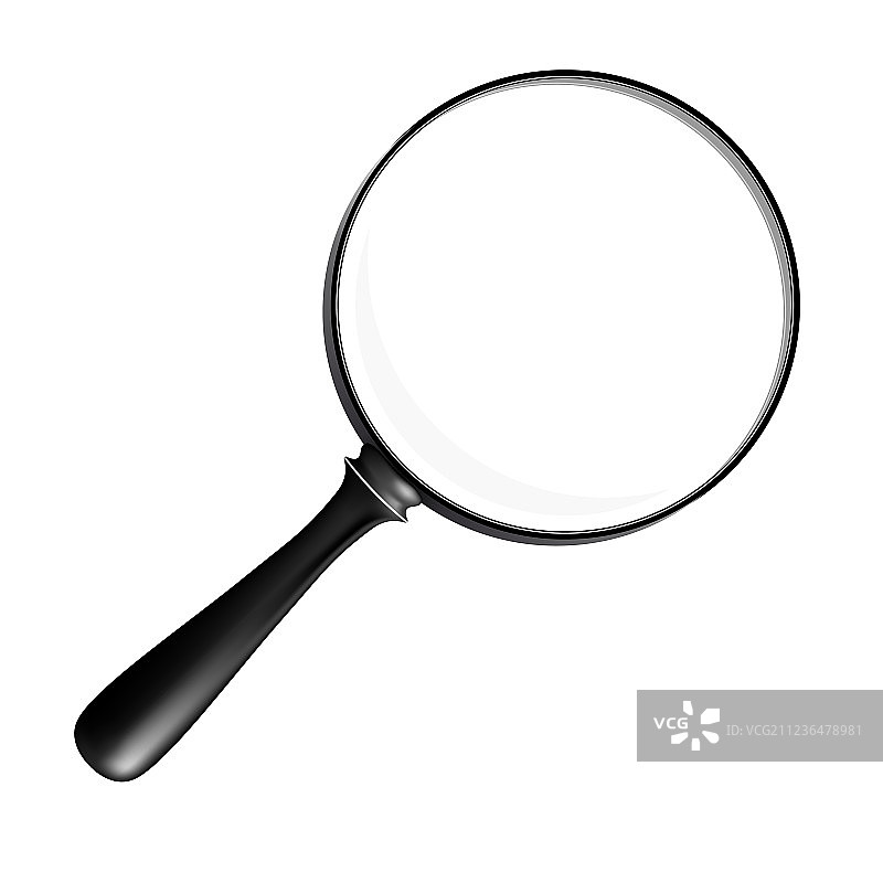 带柄放大镜图片素材