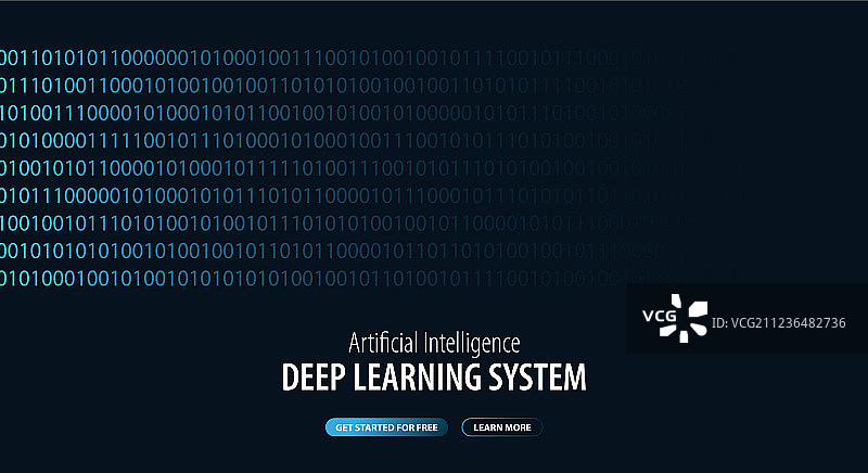 深度学习系统网站或移动应用图片素材