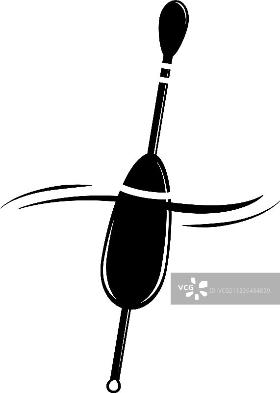 水中鱼漂图片素材