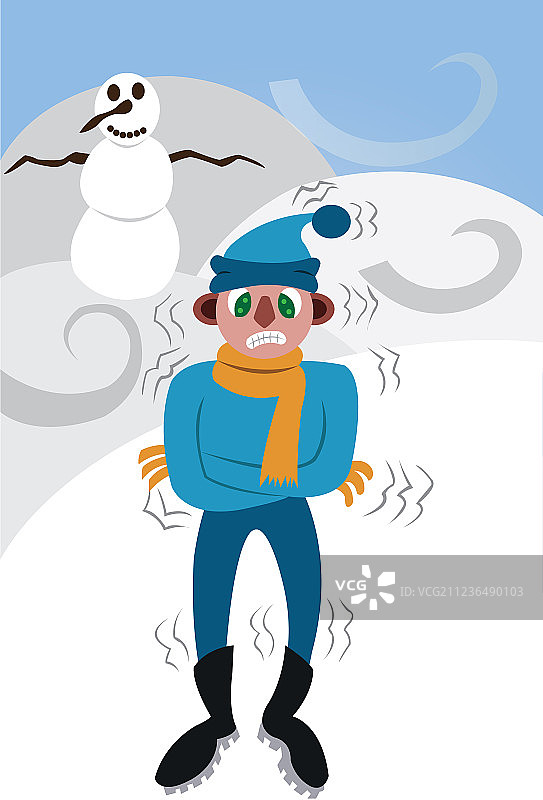 严寒的冬季图片素材