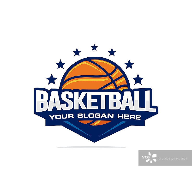 篮球标志模板图片素材