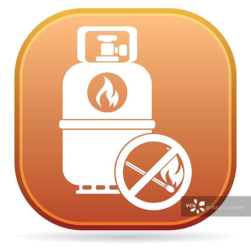 露营煤气罐图标图片素材