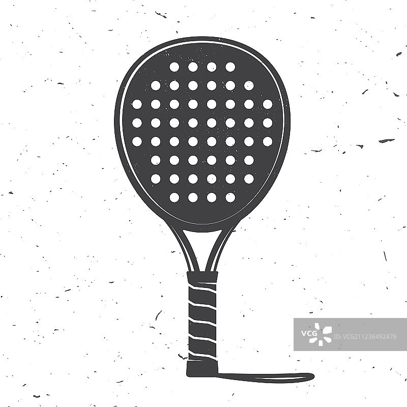 板式网球球拍图标图片素材