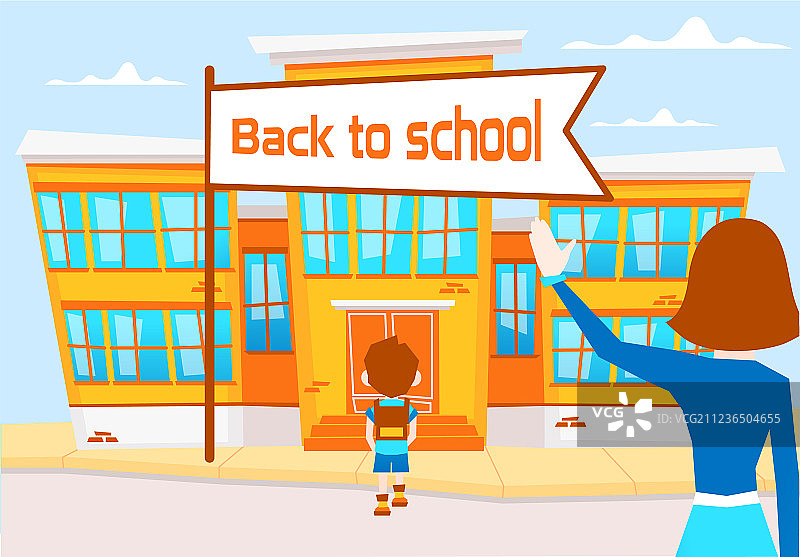 知识日：母亲和儿子图片素材