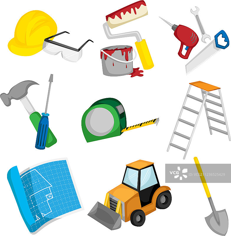 建筑图标图片素材