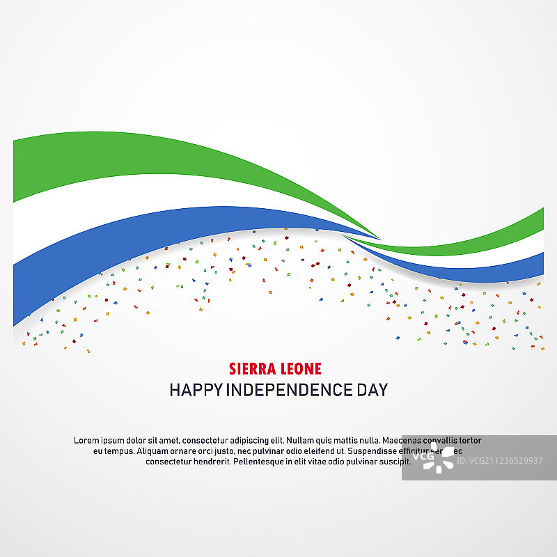 塞拉利昂独立日背景图片素材
