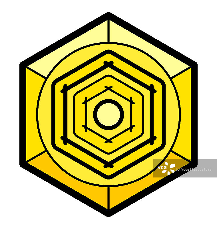 六边形元素图片素材