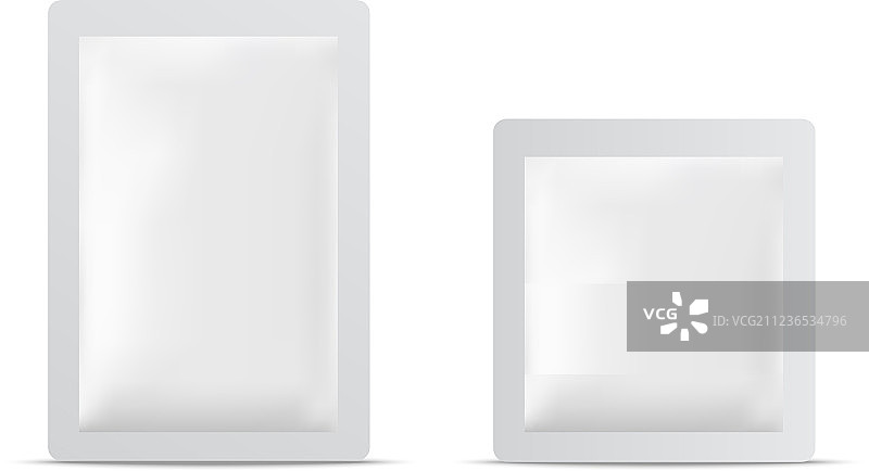 食品用空白小袋包装图片素材