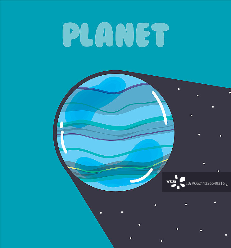 水星银河行星图片素材