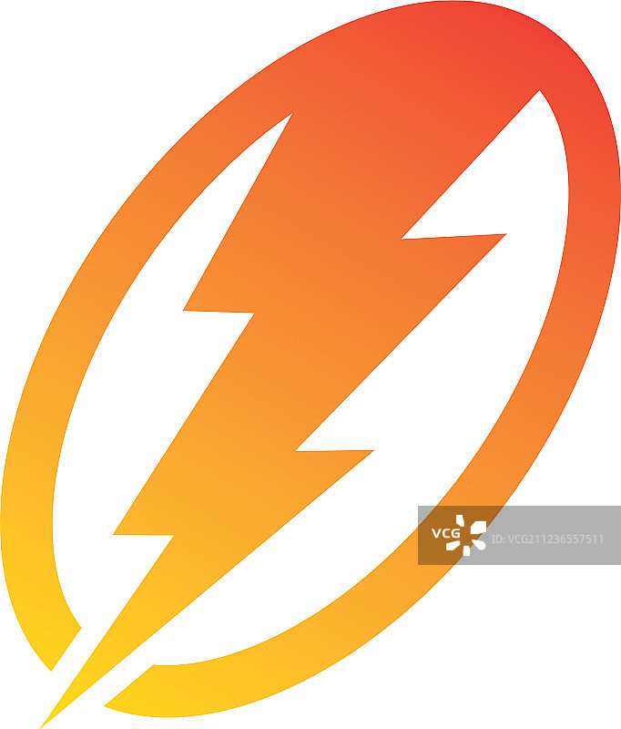 雷电logo图片素材