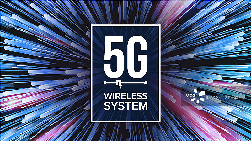 5G无线网络标准背景图片素材