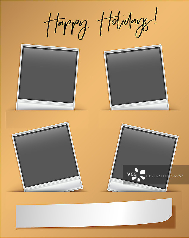 带空白相框的节日背景图片素材