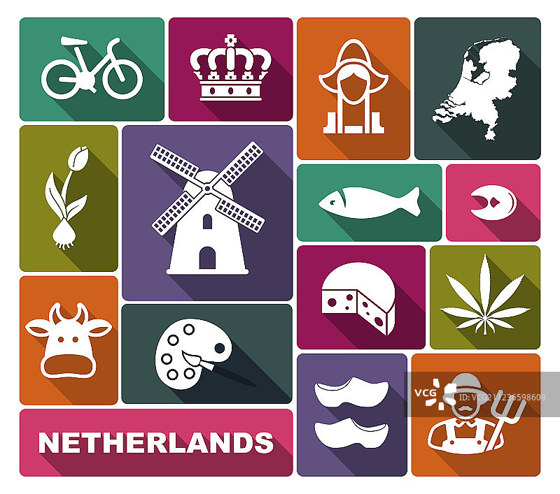 荷兰的传统象征图片素材