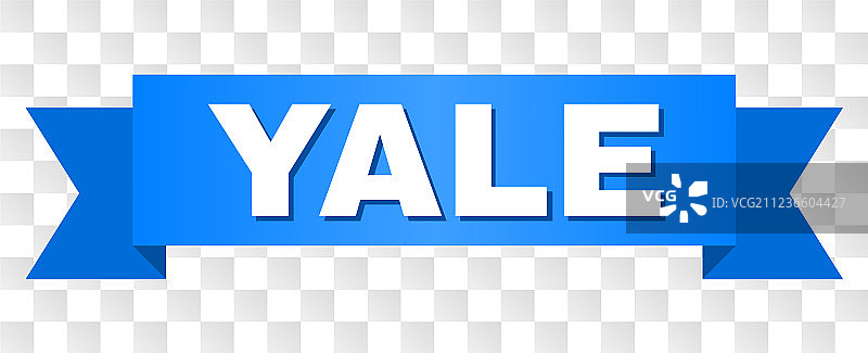 蓝色条纹耶鲁大学标题图片素材