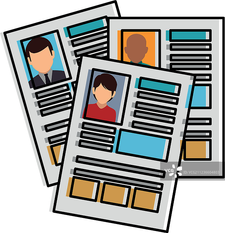 简历图标图片素材