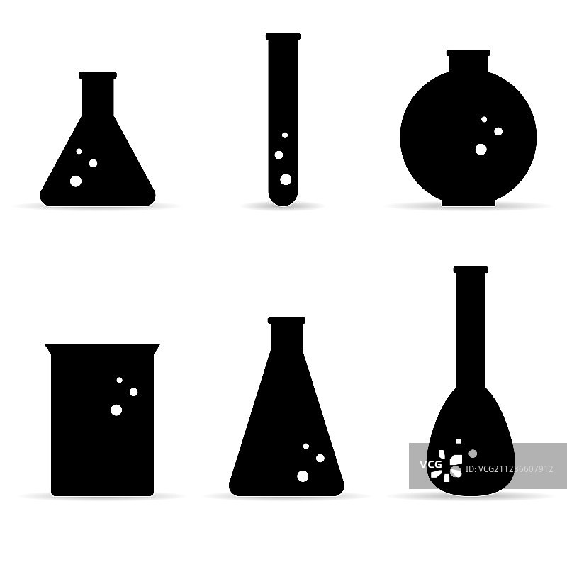 化学黑色图标图片素材