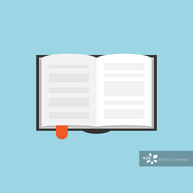 扁平风格书籍教育图标图片素材