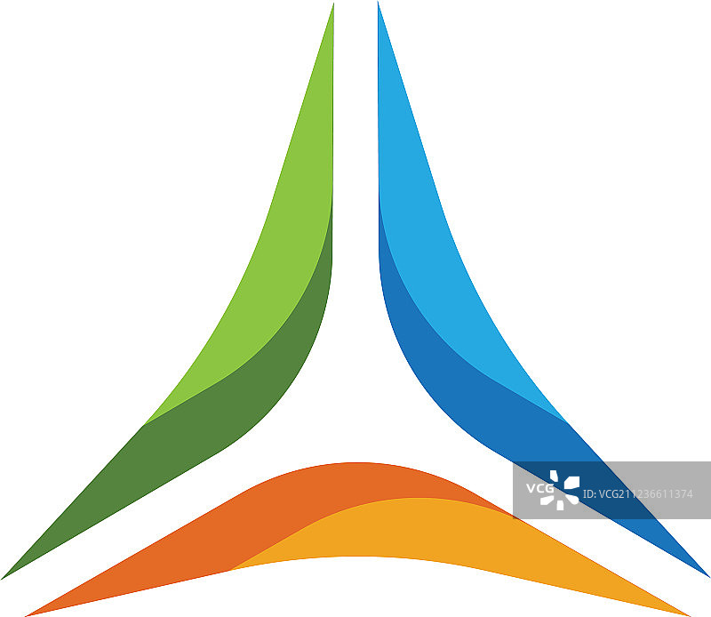 三角形logo模板图片素材