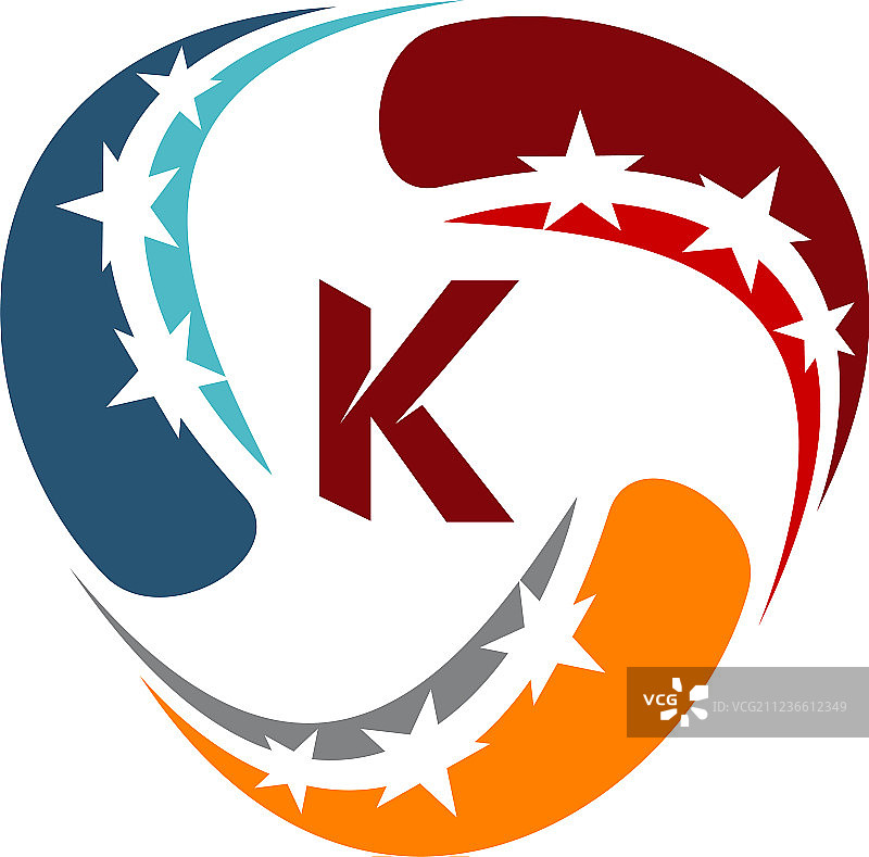 成功的解决方案字母K图片素材