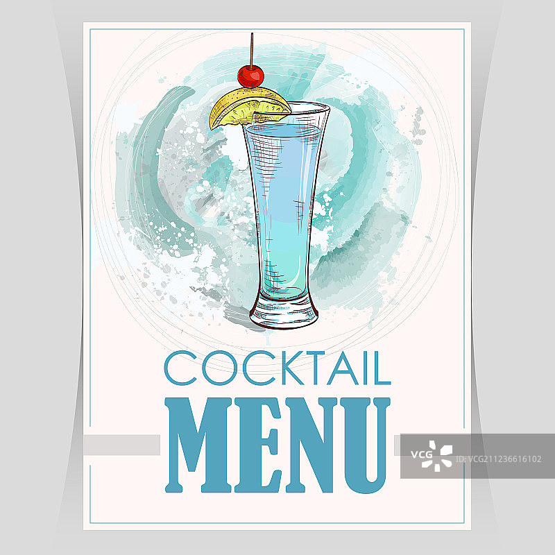 宣传单封面菜单图片素材