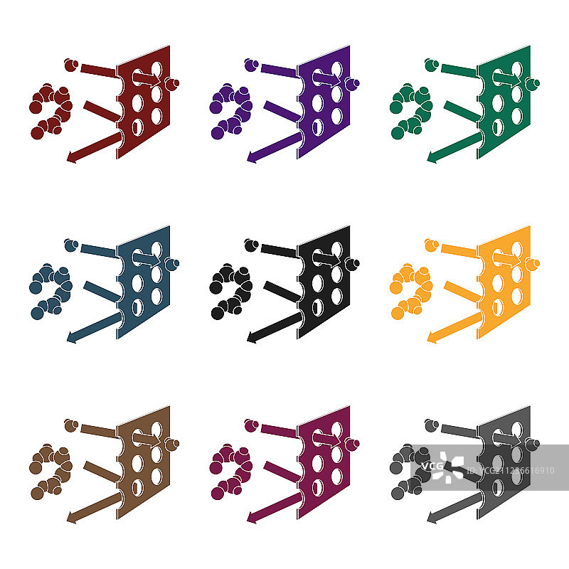 黑色水过滤图标图片素材