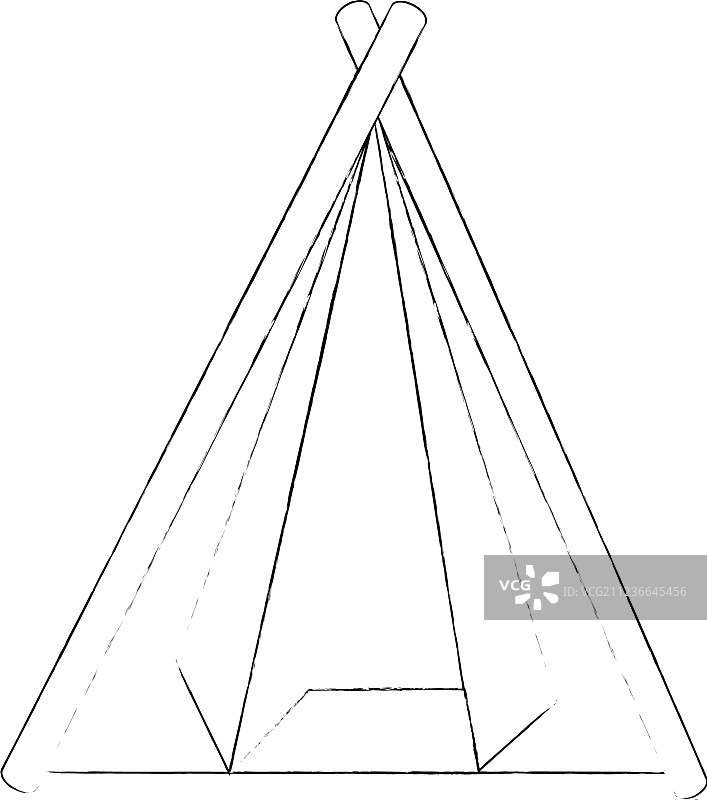 露营帐篷（独立元素）图片素材