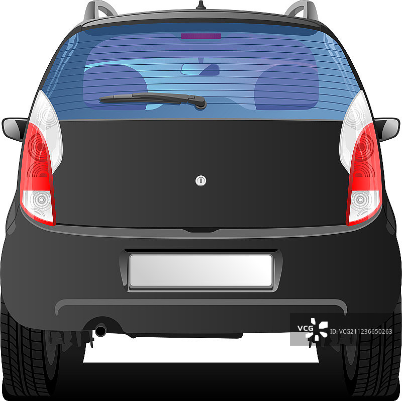 黑色轿车图片素材