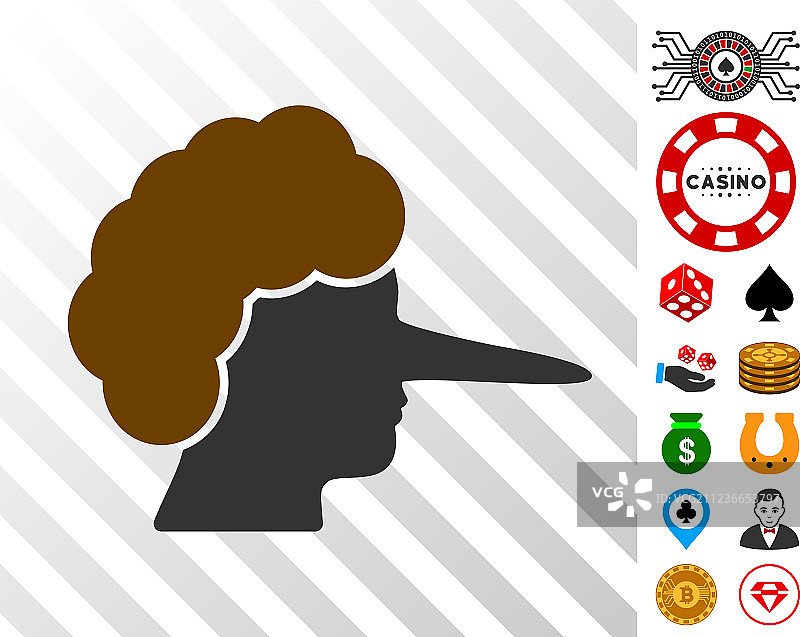 带奖励的lier图标图片素材