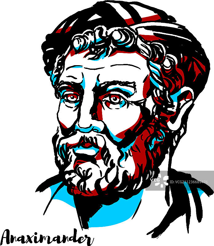 阿那克西曼德图片素材