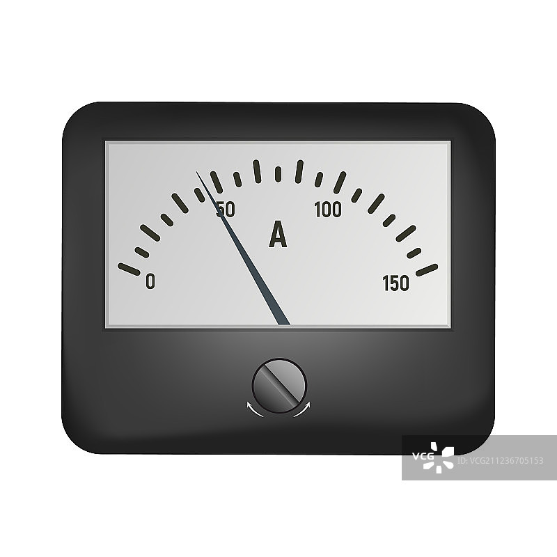 电流测量用电流表图片素材