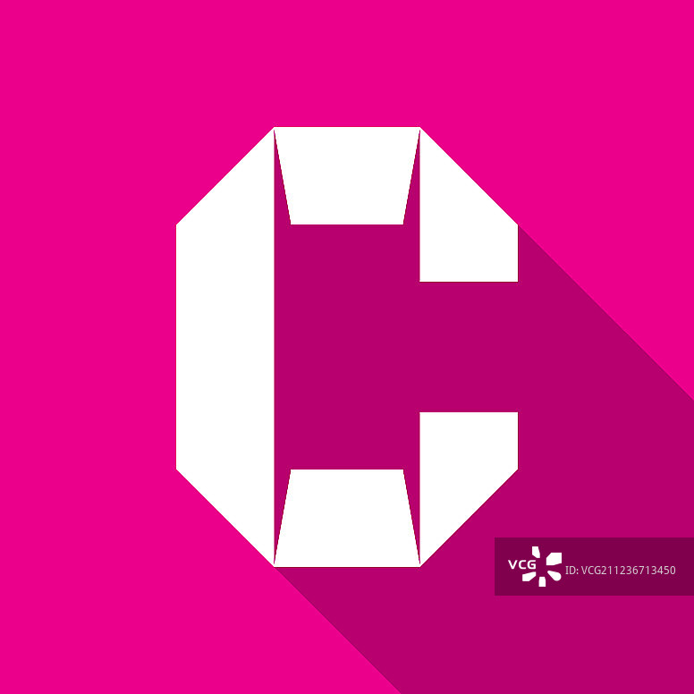 剪纸字母图片素材