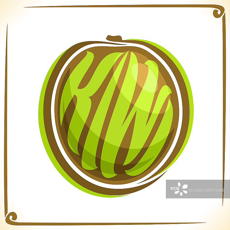 猕猴桃logo图片素材