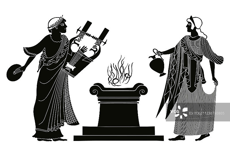 古希腊女神阿芙洛狄忒图片素材