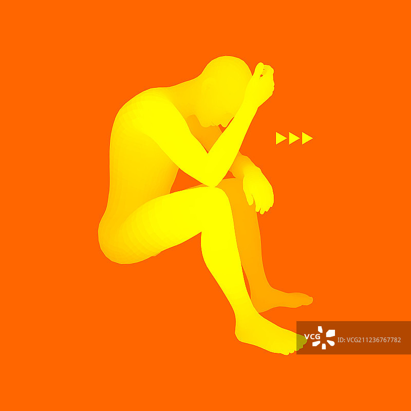 绝望、沮丧、无助、沉溺概念图片素材