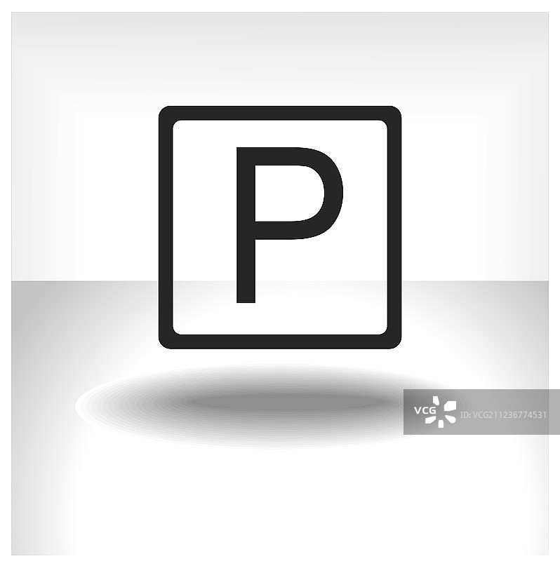 停车标志图片素材