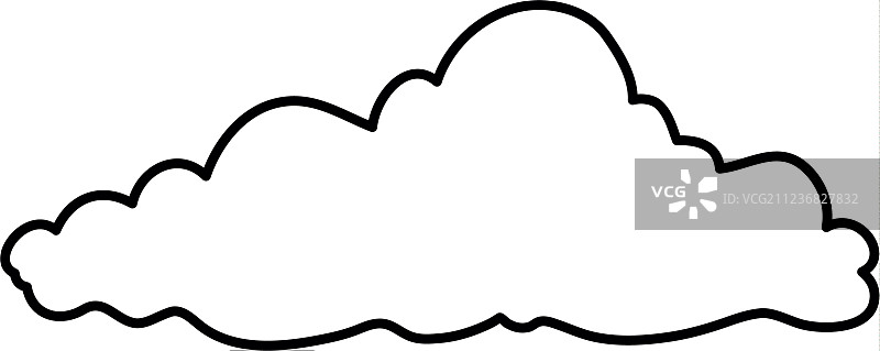 隔离云朵天空图标图片素材