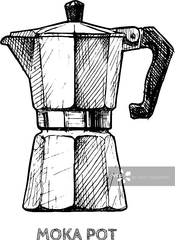 摩卡壶图片素材