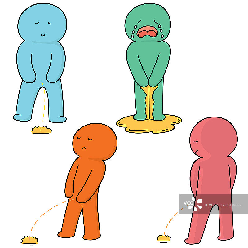 男人小便套装图片素材