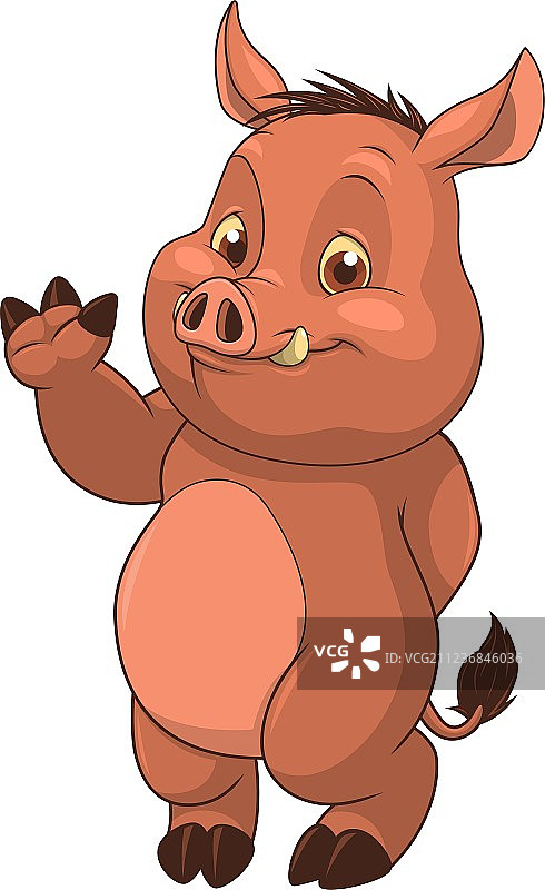 可爱的小猪图片素材