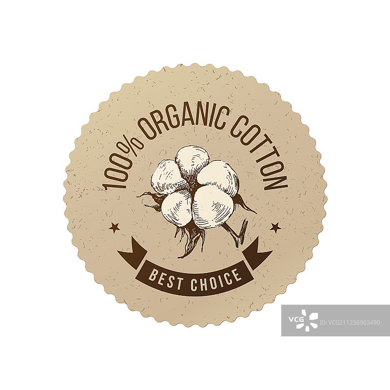 有机棉标志图片素材