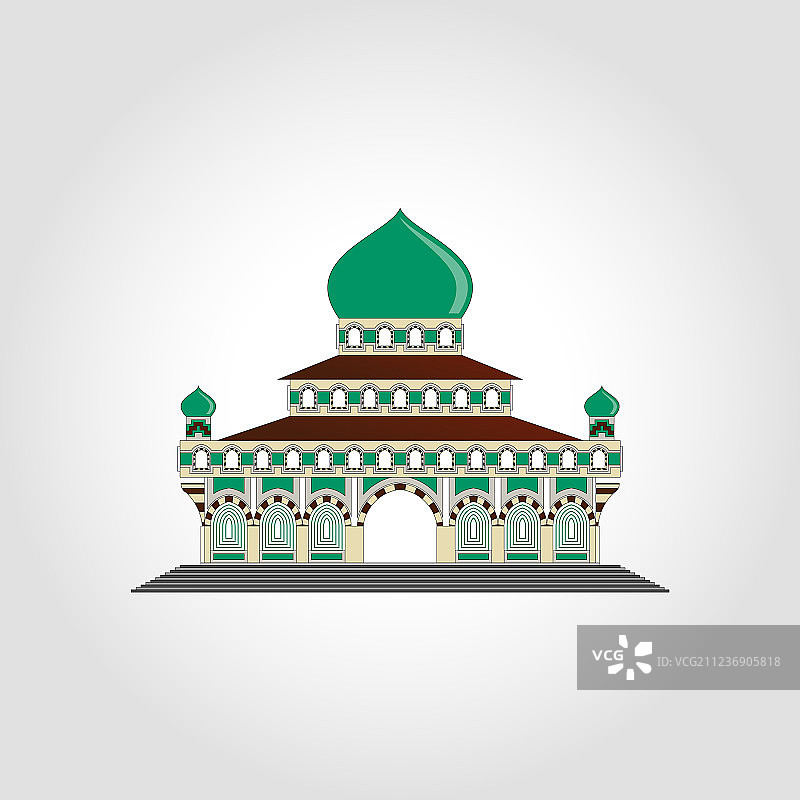 清真寺 - 伊斯兰概念 - 伊斯兰祈祷图片素材