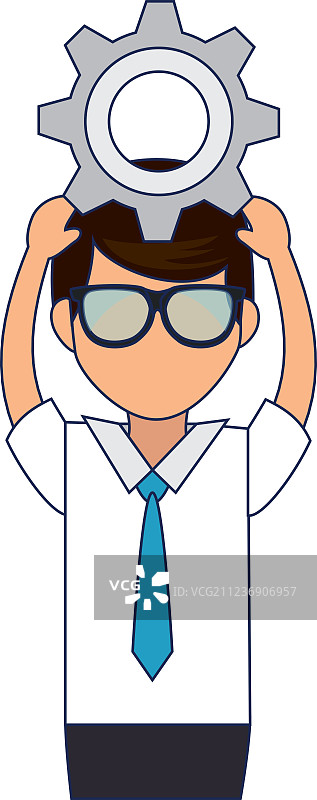 商务人士头像角色图片素材