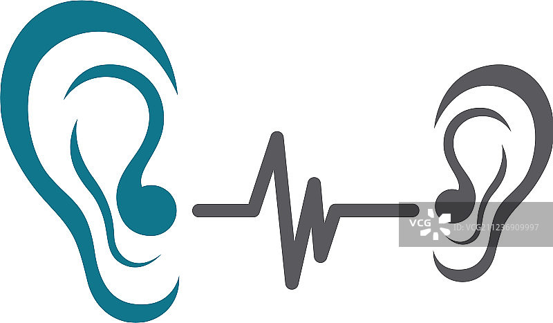 助听标志模板图标设计图片素材