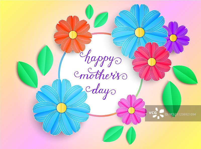 彩色贺卡图片素材