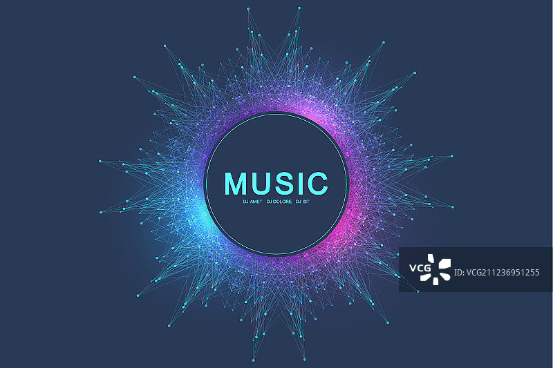 丰富多彩的音乐舞蹈之夜派对banner图片素材