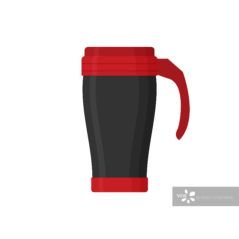 现代保温杯旅行杯图片素材