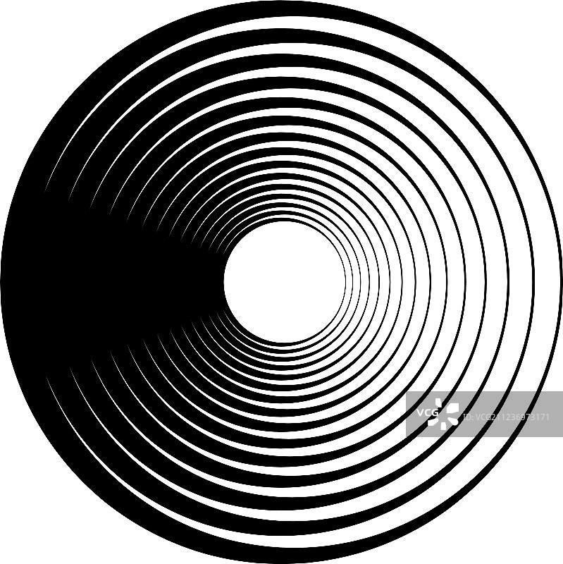 同心圆环抽象背景图片素材