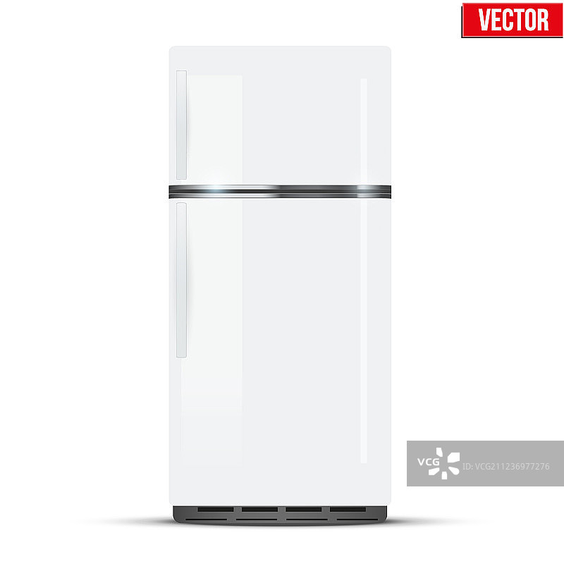 现代冰箱冷冻柜图片素材